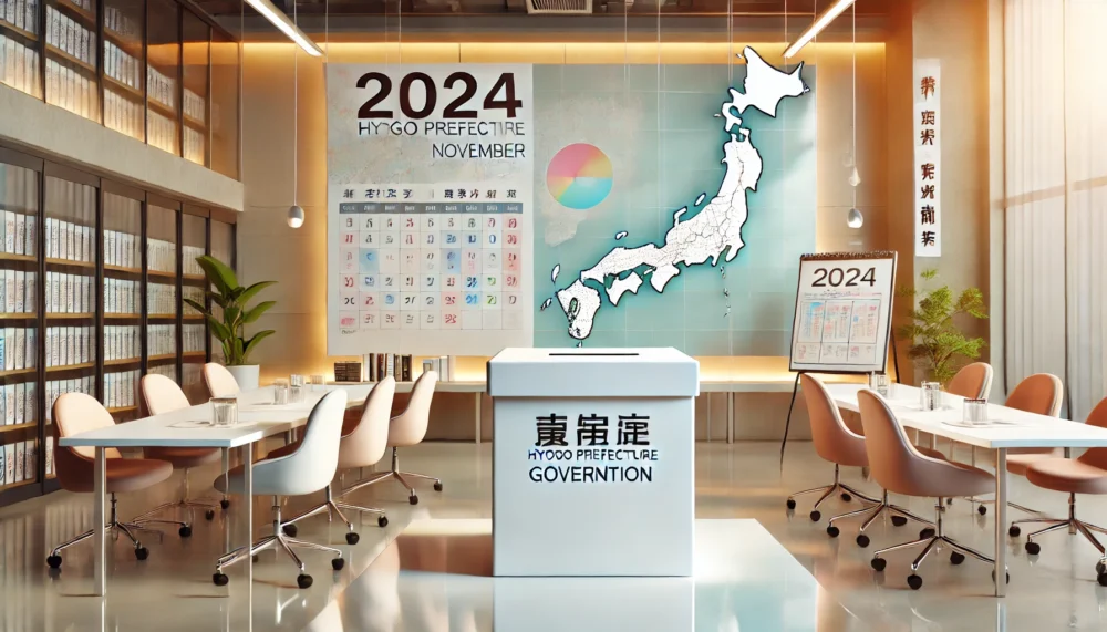 2024年兵庫県知事選イメージ