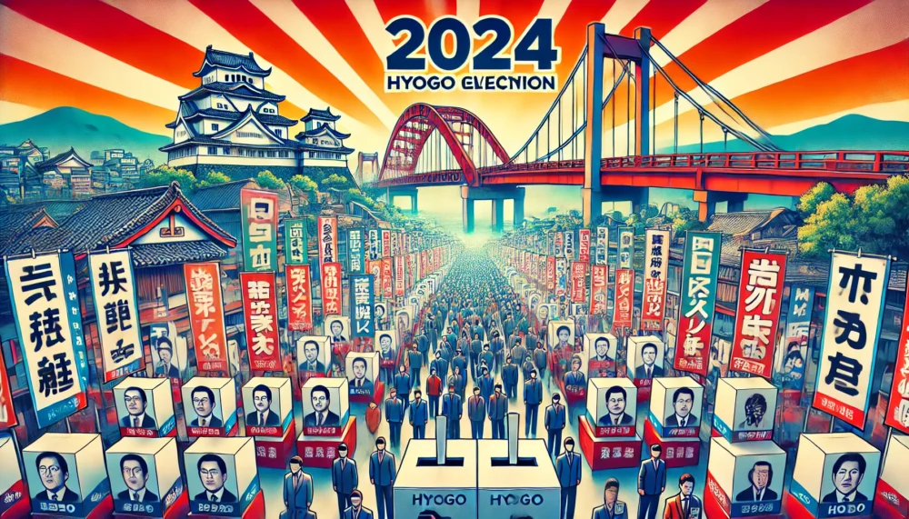 2024年兵庫県知事選イメージ